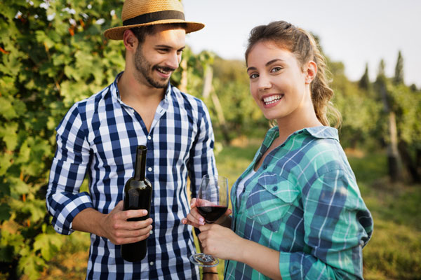 Photo of people on a wine tour in Niagara Falls NY